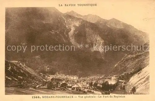 AK / Ansichtskarte Fourneaux_Modane Vue generale Fort du Replaton Alpes Fourneaux Modane