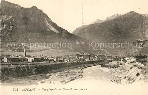 AK / Ansichtskarte Modane Vue generale Alpes Modane