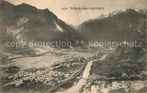 AK / Ansichtskarte Modane Panorama Vallee de l Arc et les Alpes Modane