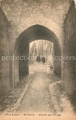 AK / Ansichtskarte Saint Paul de Vence Entree du village Saint Paul de Vence