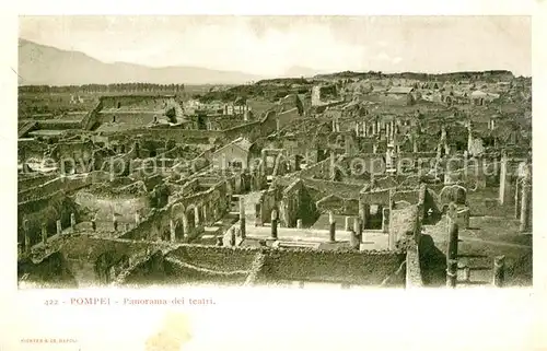 AK / Ansichtskarte Pompei Teatri Pompei