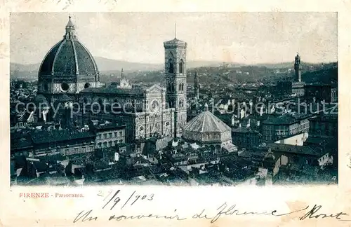 AK / Ansichtskarte Firenze_Toscana  Firenze Toscana