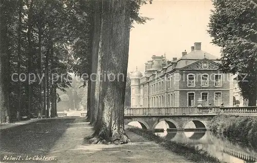 AK / Ansichtskarte Beloeil_Hainaut Chateau Beloeil Hainaut
