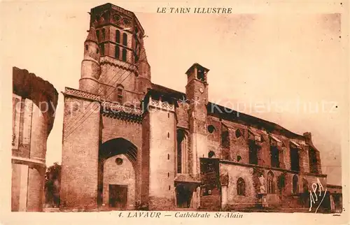 AK / Ansichtskarte Lavaur_Tarn Cathedrale St Alain Lavaur Tarn