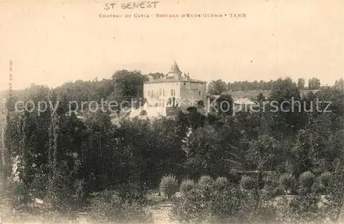 AK / Ansichtskarte Andillac Chateau du Cayla Andillac