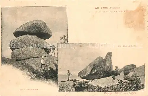 AK / Ansichtskarte Castres_Tarn Sidobre Roc de l Oie Les 3 Fromages  Castres_Tarn