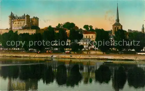 AK / Ansichtskarte Saumur Loire Chateau  Saumur