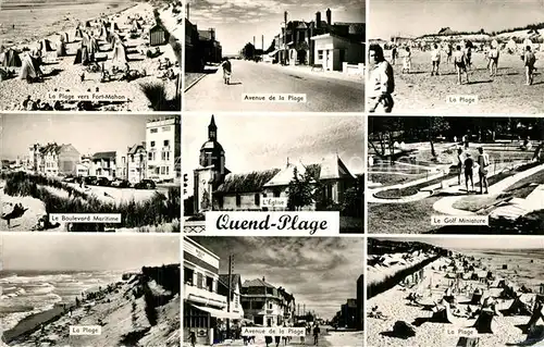 AK / Ansichtskarte Quend_Plage_les_Pins Avenue Golf Miniature Boulevard Maritime  Quend_Plage_les_Pins