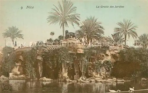 AK / Ansichtskarte Nice_Alpes_Maritimes Grotte des Jardins Nice_Alpes_Maritimes