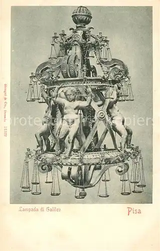 AK / Ansichtskarte Pisa Lampada di Galileo  Pisa