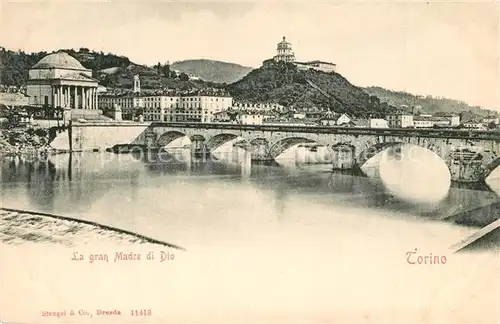 AK / Ansichtskarte Torino Gran Madre di Dio  Torino
