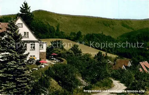 AK / Ansichtskarte Hessisch_Oldendorf Cafe Rohdeneck Hessisch Oldendorf