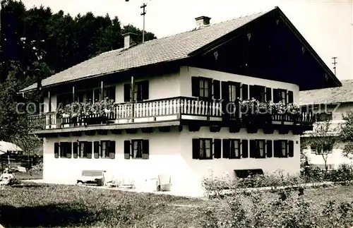 AK / Ansichtskarte Siegsdorf_Oberbayern Gasthaus Hallweger  Siegsdorf Oberbayern