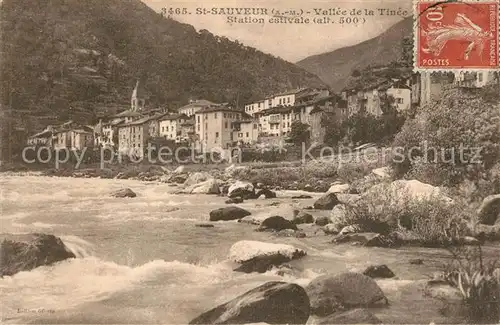 AK / Ansichtskarte Saint Sauveur sur Tinee Bords de la Tinee Saint Sauveur sur Tinee