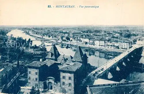AK / Ansichtskarte Montauban_Tarn et Garonne Vue panoramique 
