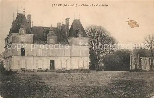 AK / Ansichtskarte Jarze Chateau La Galoisiere Jarze