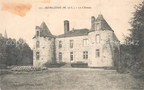AK / Ansichtskarte Somloire Chateau Schloss Somloire