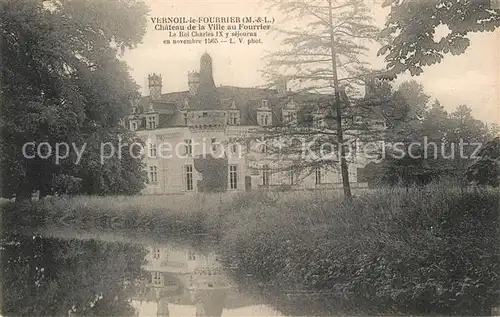 AK / Ansichtskarte Vernoil le Fourrier Chateau de la Ville au Fourrier Vernoil le Fourrier