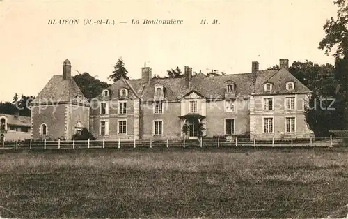 AK / Ansichtskarte Blaison Gohier La Boutonniere Blaison Gohier