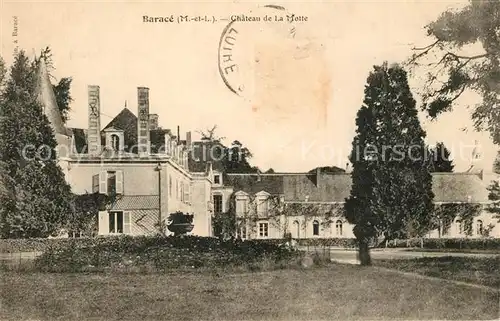 AK / Ansichtskarte Barace Chateau de La Motte Schloss Barace