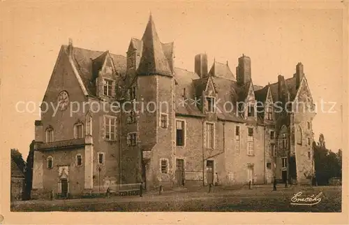 AK / Ansichtskarte Bauge Chateau Schloss Bauge