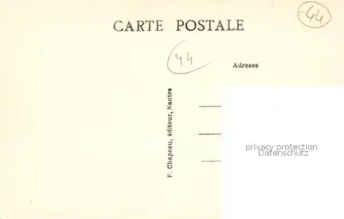 AK / Ansichtskarte Guerande Le Bas Mail et les remparts vers 1840 Dessin Kuenstlerkarte Guerande