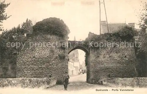 AK / Ansichtskarte Guerande Porte Vannetaise Guerande