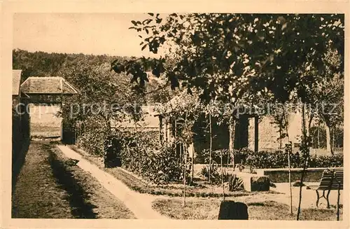 AK / Ansichtskarte Bierville Foyer de la Paix Jardin de l Hotellerie Bierville