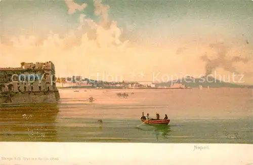 AK / Ansichtskarte Napoli_Neapel Castel dell Ovo Napoli Neapel