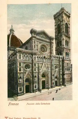 AK / Ansichtskarte Firenze_Toscana Cattedrale  Firenze Toscana