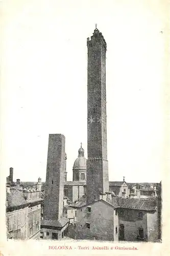 AK / Ansichtskarte Bologna Torri Asinelli e Garisenda  Bologna