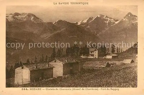 AK / Ansichtskarte Modane Chalets du Charmaix Fort du Sappey  Modane