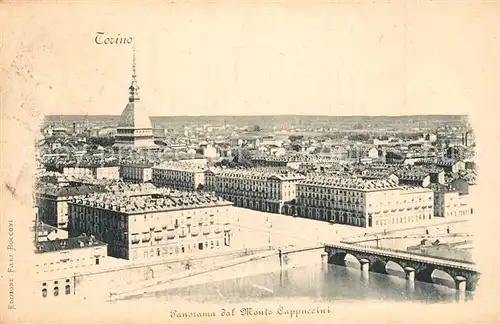 AK / Ansichtskarte Torino Panorama dal Monte Cappuccini Torino
