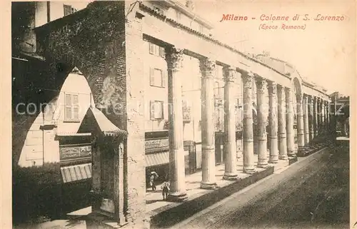 AK / Ansichtskarte Milano Colonne di S. Lorenzo  Milano