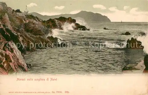 AK / Ansichtskarte Nervi Marosi sulle Scogliere  Nervi