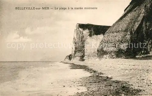 AK / Ansichtskarte Belleville sur Mer Plage a la Maree Montante  Belleville sur Mer