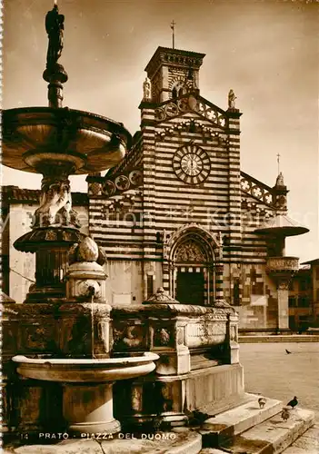 AK / Ansichtskarte Prato_Toscana Piazza del Duomo  Prato Toscana