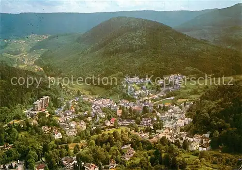 AK / Ansichtskarte Bad_Herrenalb Therme Fliegeraufnahme Bad_Herrenalb