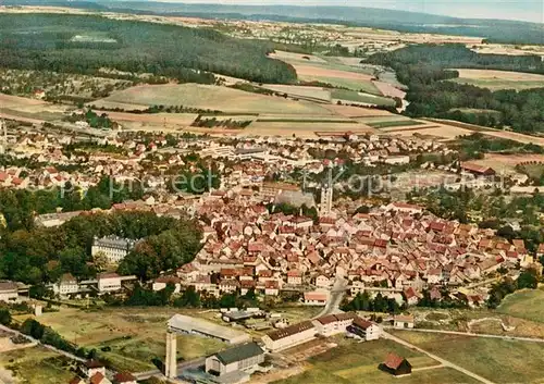 AK / Ansichtskarte Lich_Hessen Fliegeraufnahme Lich Hessen