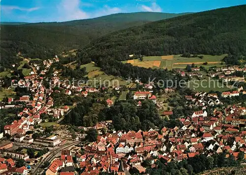 AK / Ansichtskarte Bad_Orb Fliegeraufnahme mit Haseltal Bad_Orb