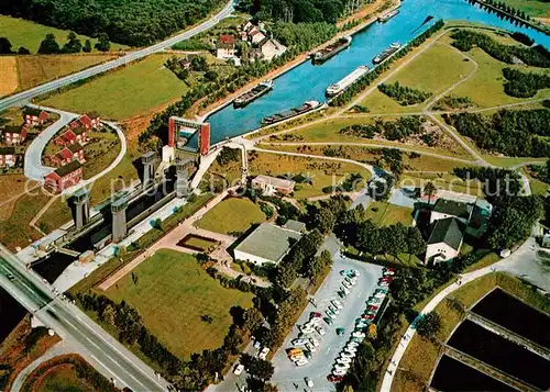 AK / Ansichtskarte Henrichenburg_Schiffshebewerk Fliegeraufnahme Henrichenburg