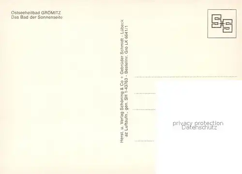 AK / Ansichtskarte Groemitz_Ostseebad Fliegeraufnahme mit Yachthafen Groemitz_Ostseebad
