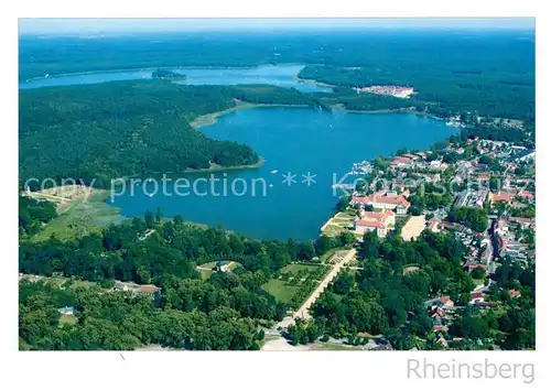AK / Ansichtskarte Rheinsberg Fliegeraufnahme Rheinsberg