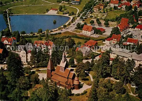 AK / Ansichtskarte Hahnenklee Bockswiese_Harz Fliegeraufnahme Hahnenklee Bockswiese
