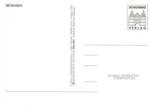 AK / Ansichtskarte Muenchen Fliegeraufnahme mit Schloss Nymphenburg Muenchen