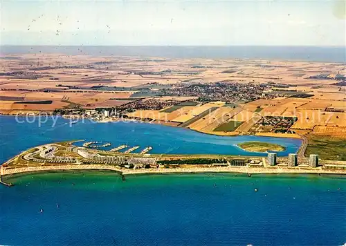 AK / Ansichtskarte Burg_Fehmarn Fliegeraufnahme Burg Fehmarn