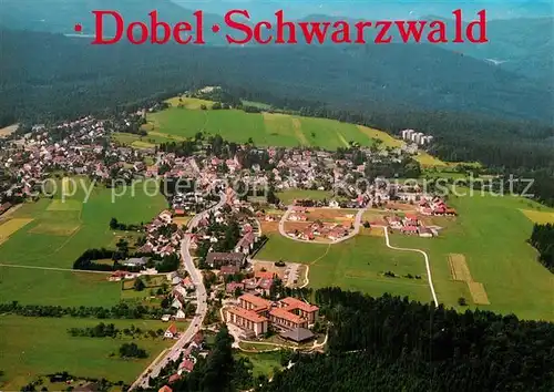 AK / Ansichtskarte Dobel_Schwarzwald Fliegeraufnahme Dobel Schwarzwald