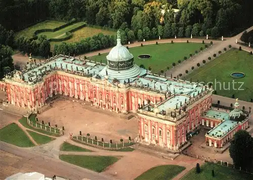 AK / Ansichtskarte Potsdam Sanssouci Neues Palais Fliegeraufnahme Potsdam