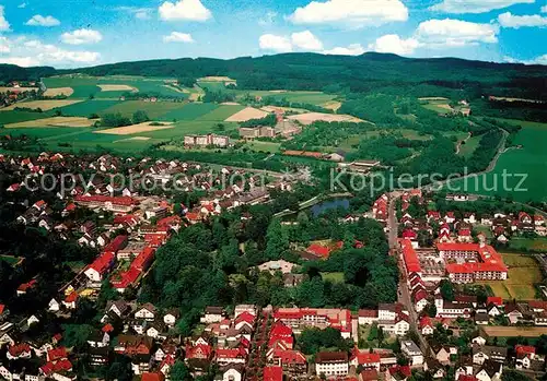 AK / Ansichtskarte Bad_Meinberg Kurviertel Fliegeraufnahme Bad_Meinberg