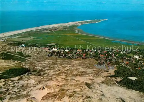 AK / Ansichtskarte Norddorf_Amrum Fliegeraufnahme Norddorf Amrum